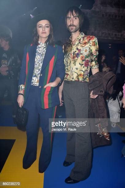 Rachele Bastreghi and Francesco Bianconi attend the Gucci 